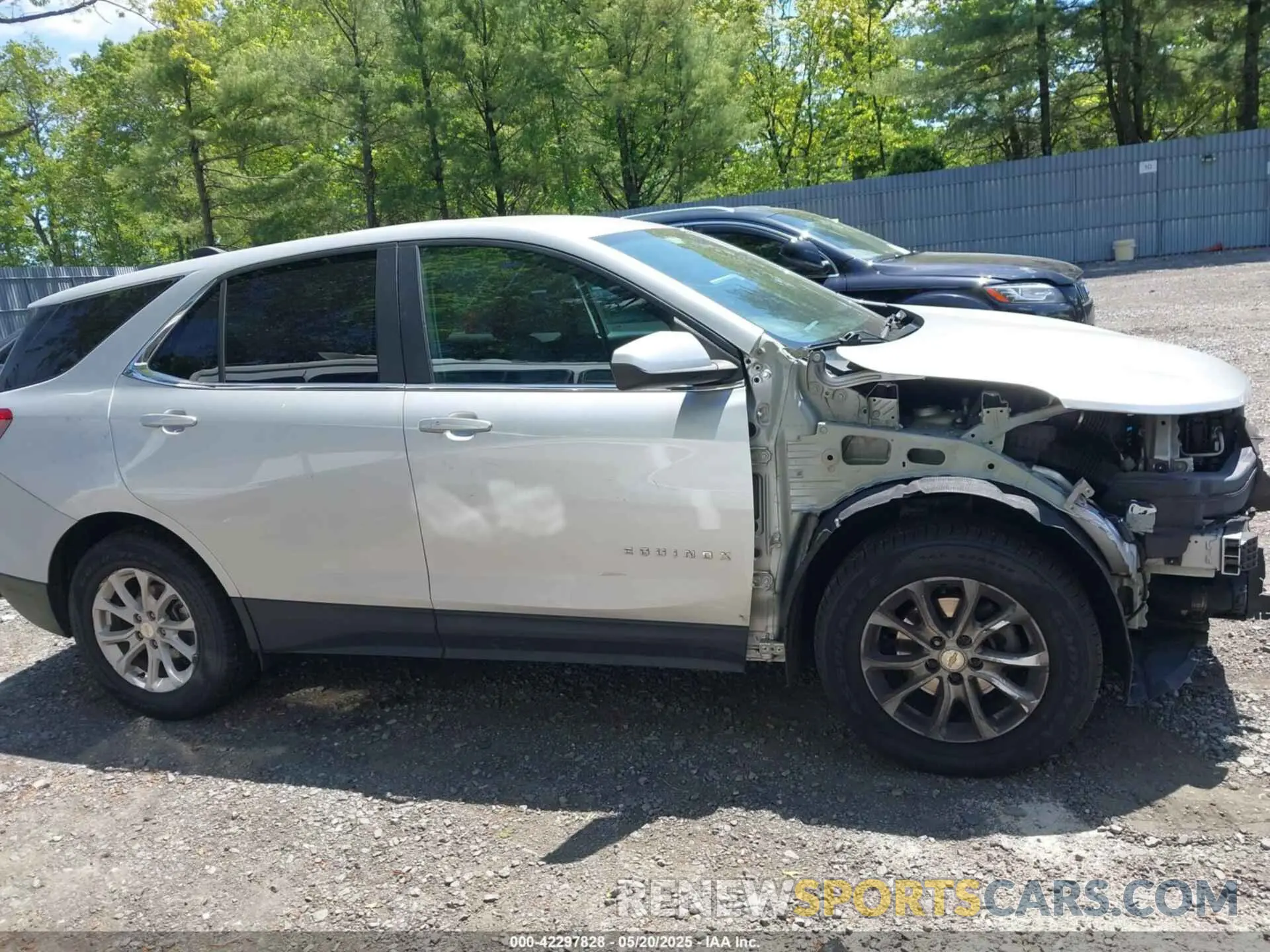 14 fotografías del automóvil dañado 3GNAXTEV1MS160948 CHEVROLET EQUINOX 2021