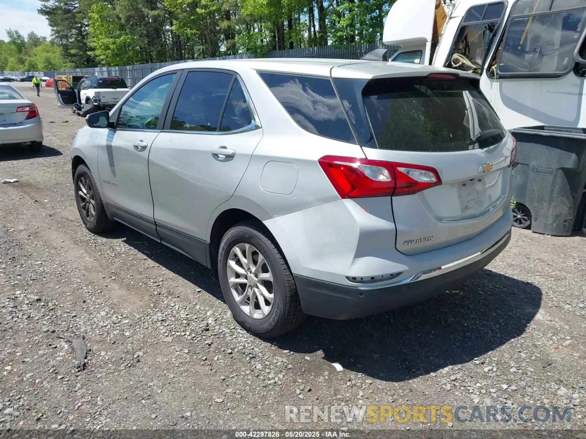 3 fotografías del automóvil dañado 3GNAXTEV1MS160948 CHEVROLET EQUINOX 2021
