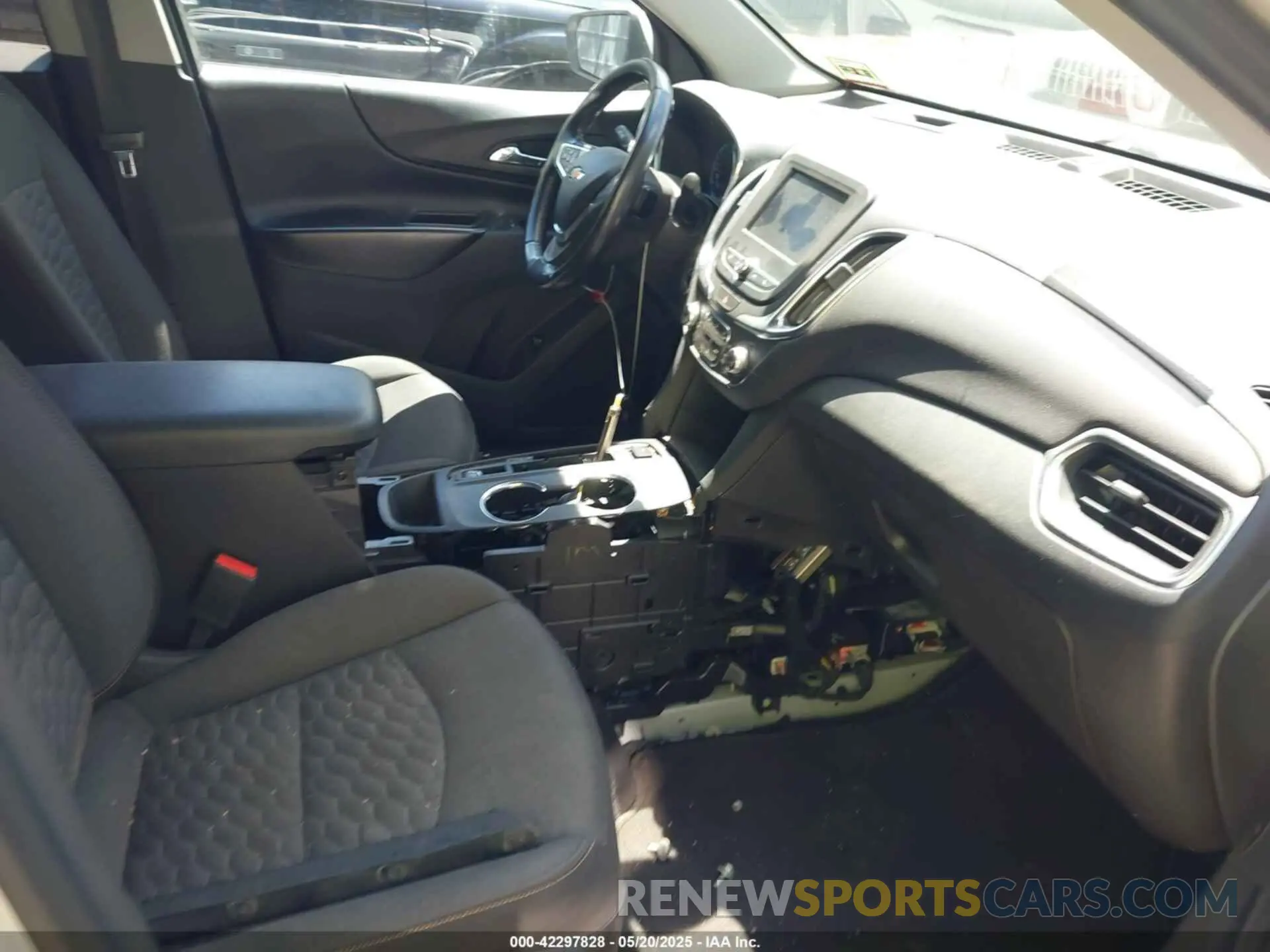 5 fotografías del automóvil dañado 3GNAXTEV1MS160948 CHEVROLET EQUINOX 2021