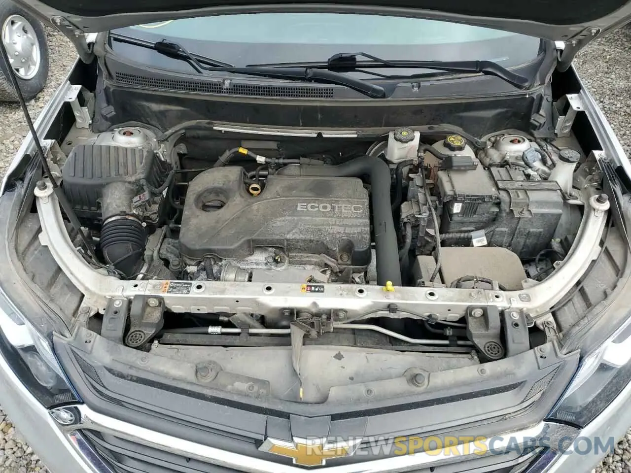 12 fotografías del automóvil dañado 3GNAXTEV1MS162263 CHEVROLET EQUINOX 2021
