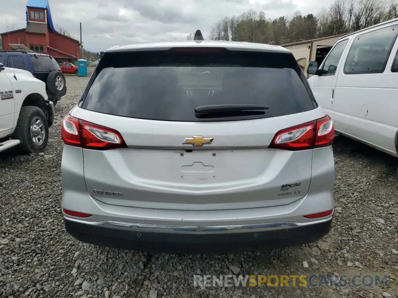 6 fotografías del automóvil dañado 3GNAXTEV1MS162263 CHEVROLET EQUINOX 2021