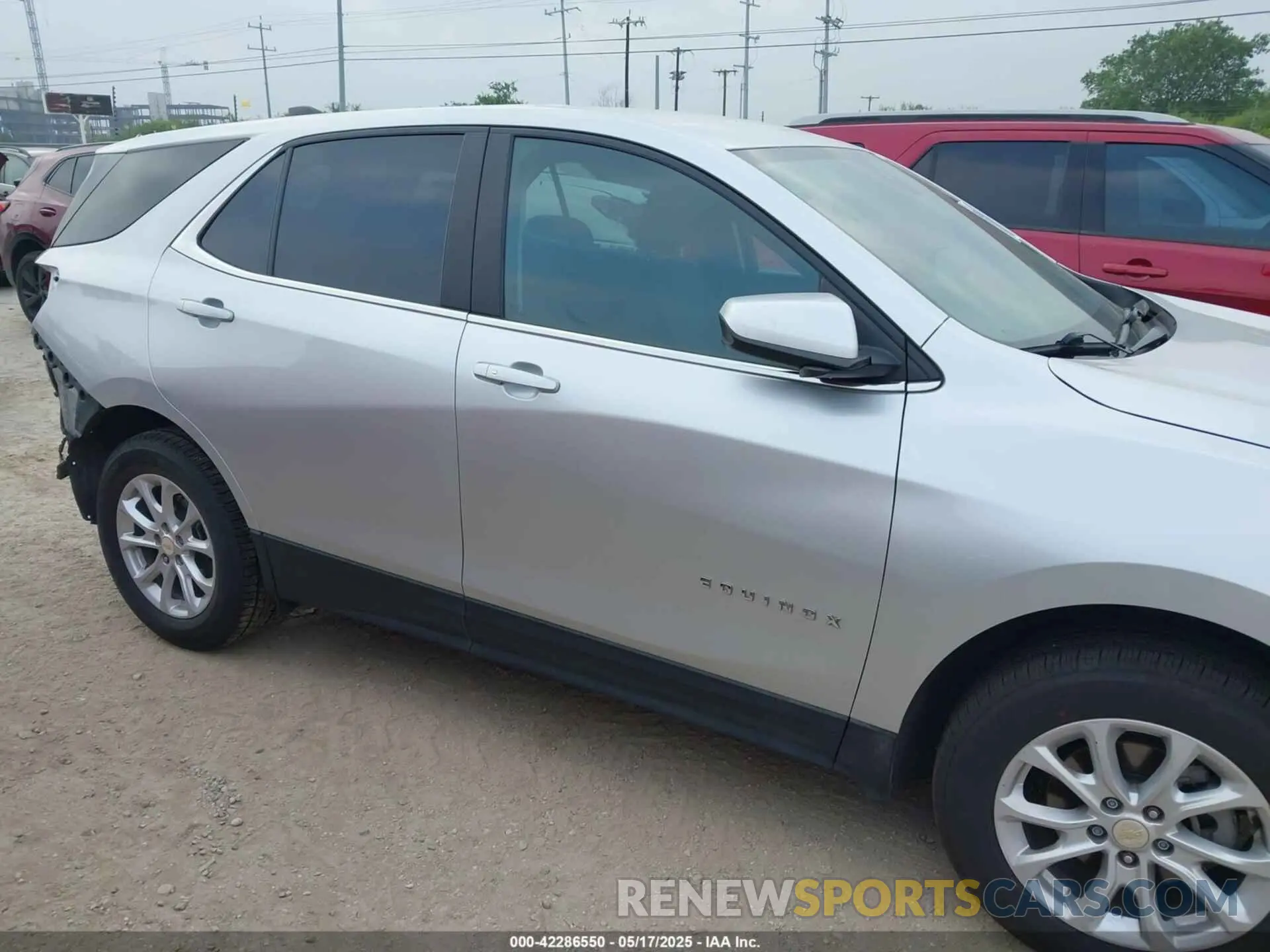 13 fotografías del automóvil dañado 3GNAXTEV4MS160894 CHEVROLET EQUINOX 2021