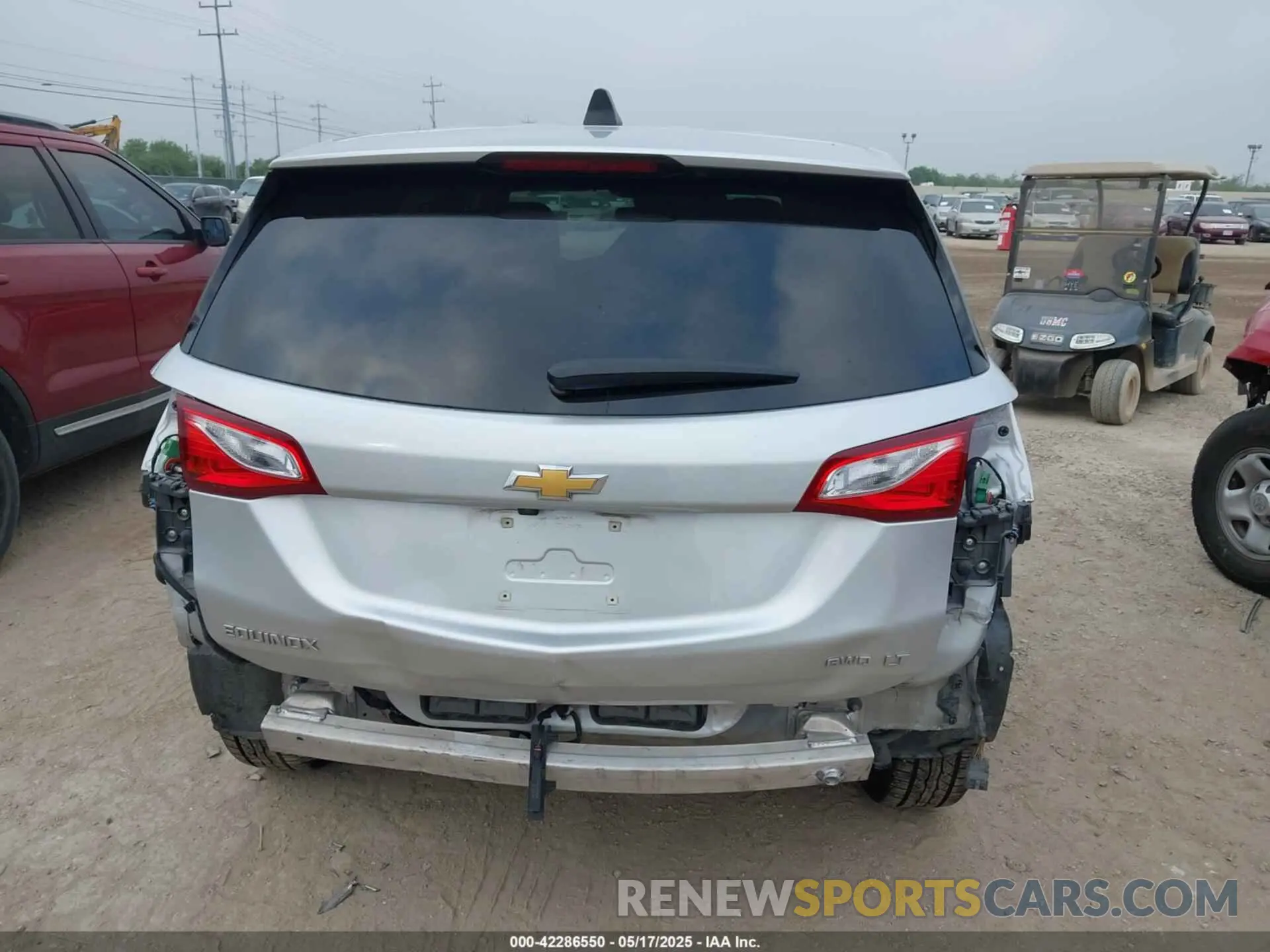 16 fotografías del automóvil dañado 3GNAXTEV4MS160894 CHEVROLET EQUINOX 2021