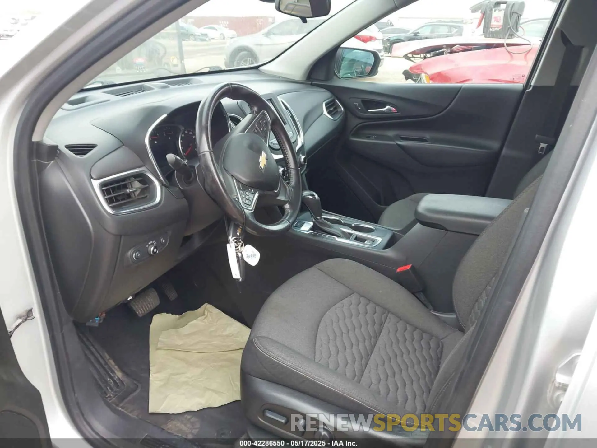 5 fotografías del automóvil dañado 3GNAXTEV4MS160894 CHEVROLET EQUINOX 2021