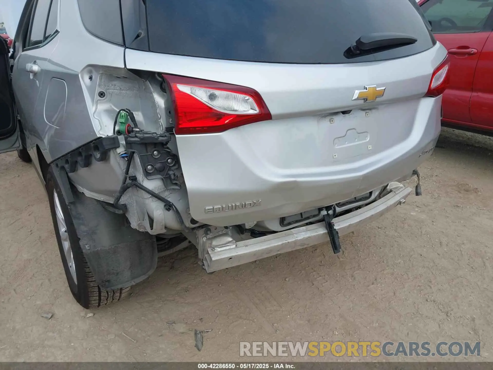 6 fotografías del automóvil dañado 3GNAXTEV4MS160894 CHEVROLET EQUINOX 2021