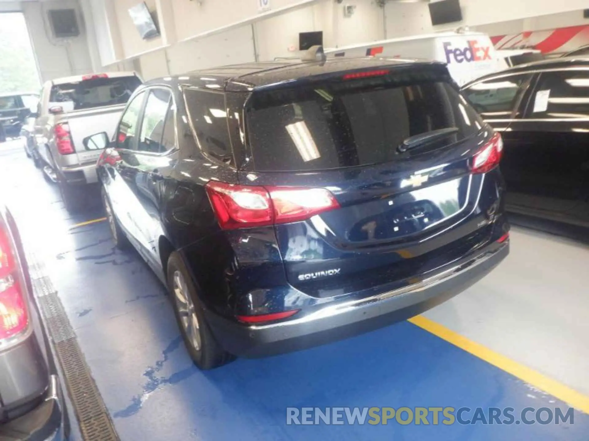 6 fotografías del automóvil dañado 3GNAXTEV5MS147829 CHEVROLET EQUINOX 2021