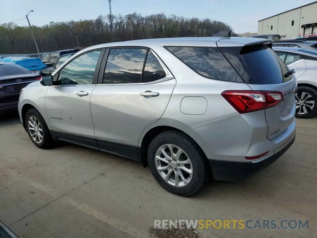 2 fotografías del automóvil dañado 3GNAXTEV6MS161299 CHEVROLET EQUINOX 2021