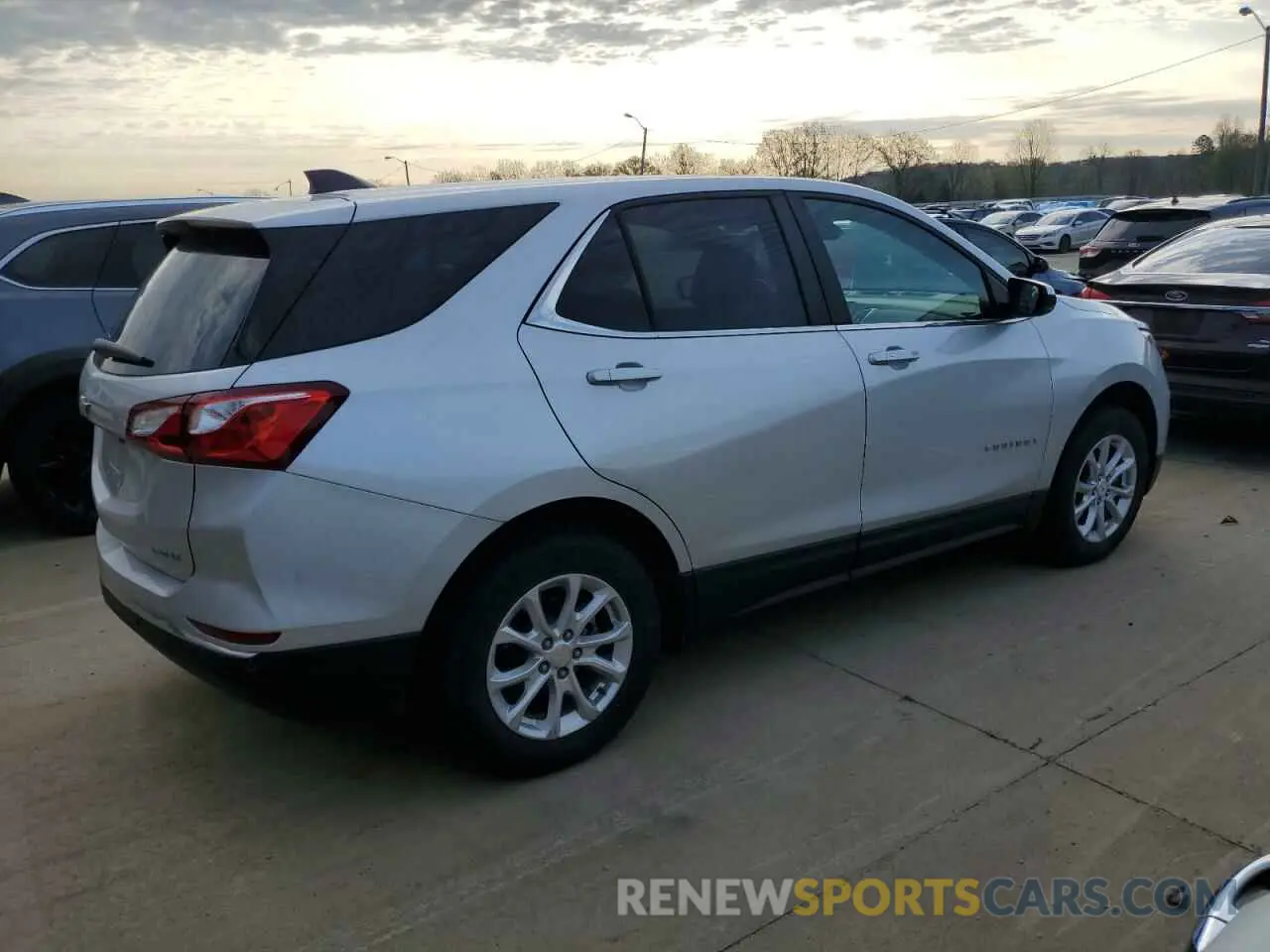 3 fotografías del automóvil dañado 3GNAXTEV6MS161299 CHEVROLET EQUINOX 2021