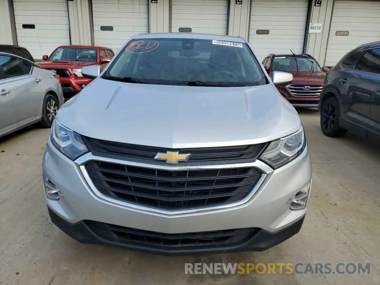 5 fotografías del automóvil dañado 3GNAXTEV6MS161299 CHEVROLET EQUINOX 2021