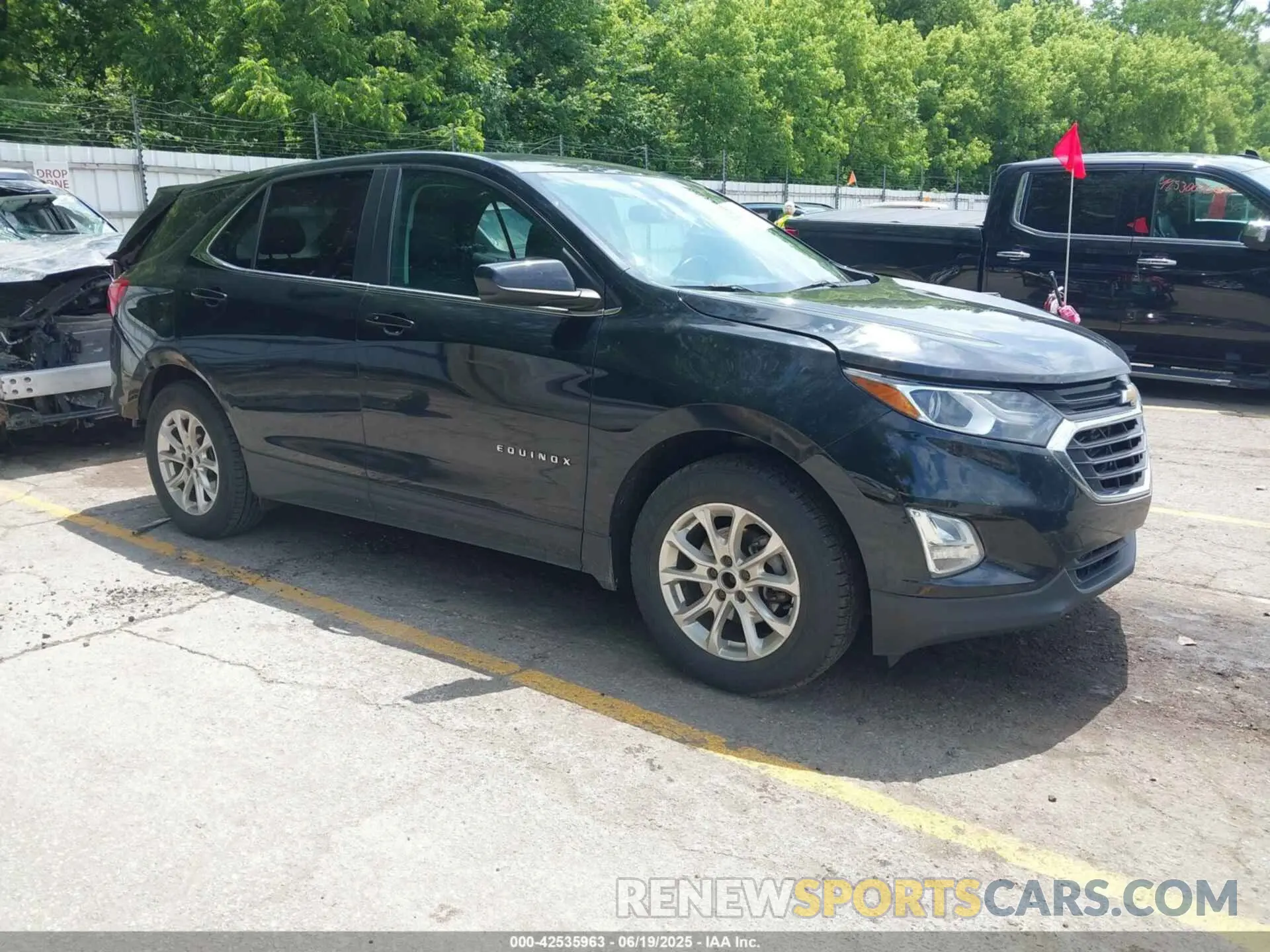 1 fotografías del automóvil dañado 3GNAXTEVXML388070 CHEVROLET EQUINOX 2021