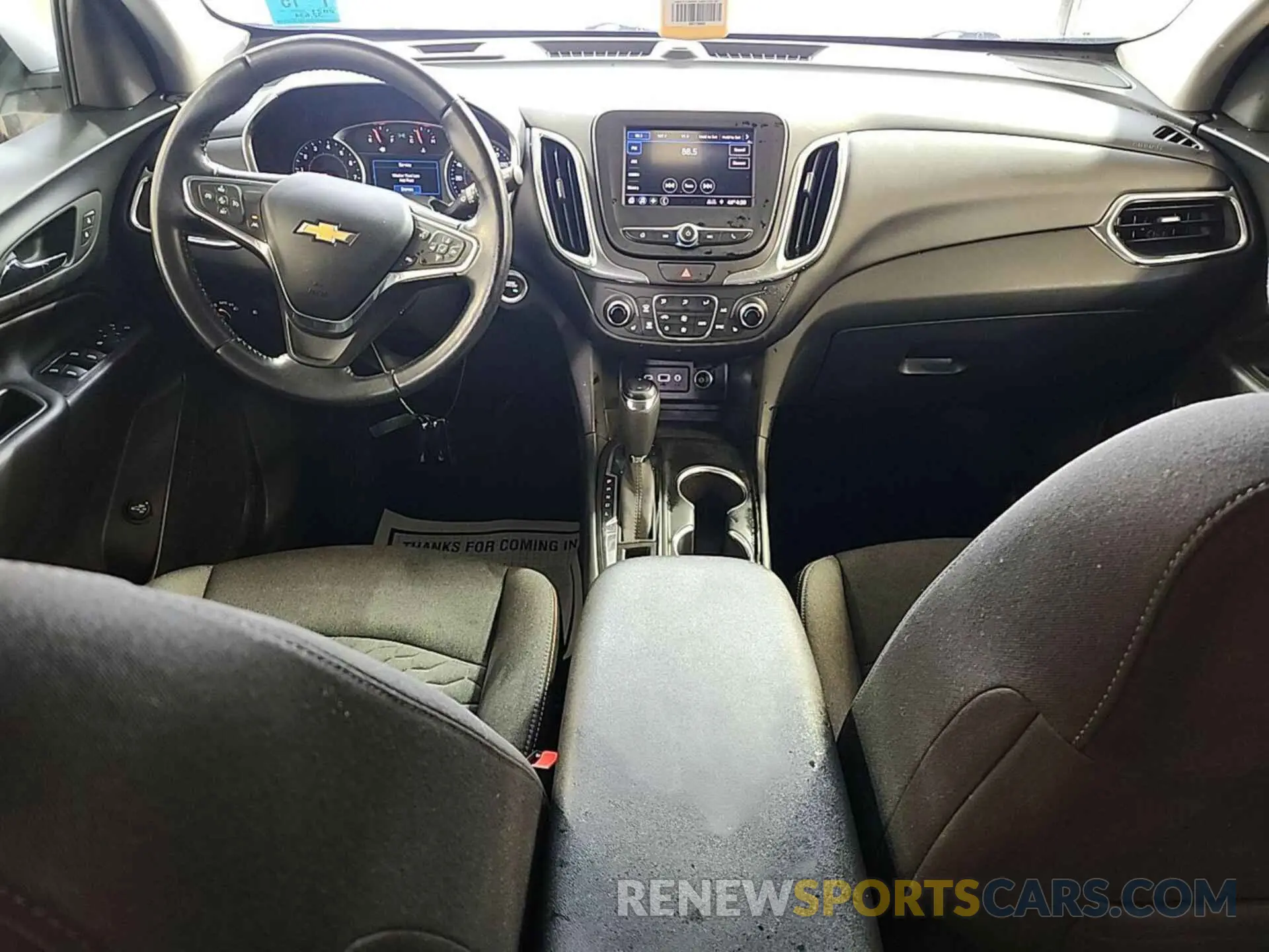 15 fotografías del automóvil dañado 3GNAXTEVXML393687 CHEVROLET EQUINOX 2021