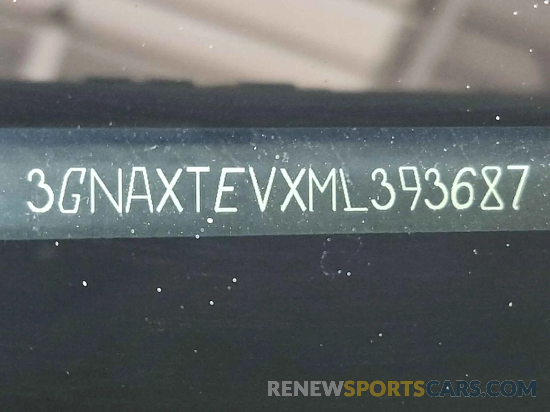 2 fotografías del automóvil dañado 3GNAXTEVXML393687 CHEVROLET EQUINOX 2021