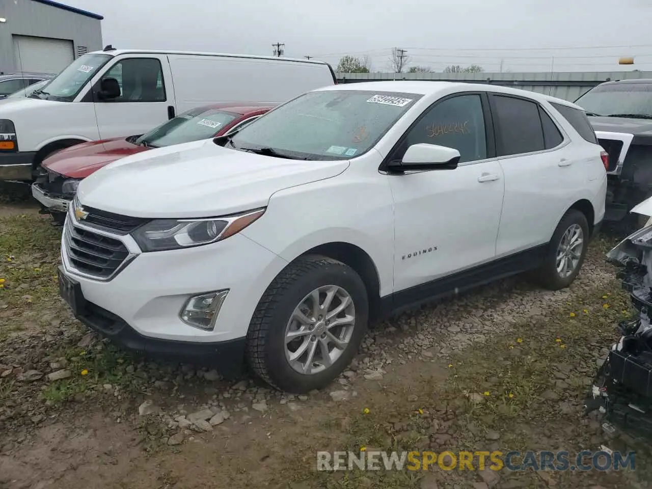 1 fotografías del automóvil dañado 3GNAXTEVXMS122649 CHEVROLET EQUINOX 2021