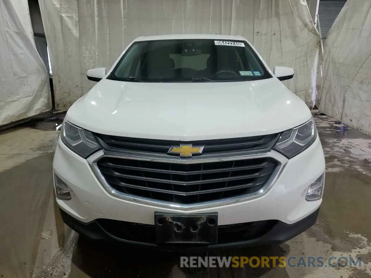 5 fotografías del automóvil dañado 3GNAXTEVXMS122649 CHEVROLET EQUINOX 2021