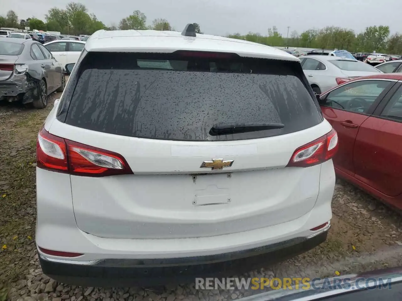 6 fotografías del automóvil dañado 3GNAXTEVXMS122649 CHEVROLET EQUINOX 2021