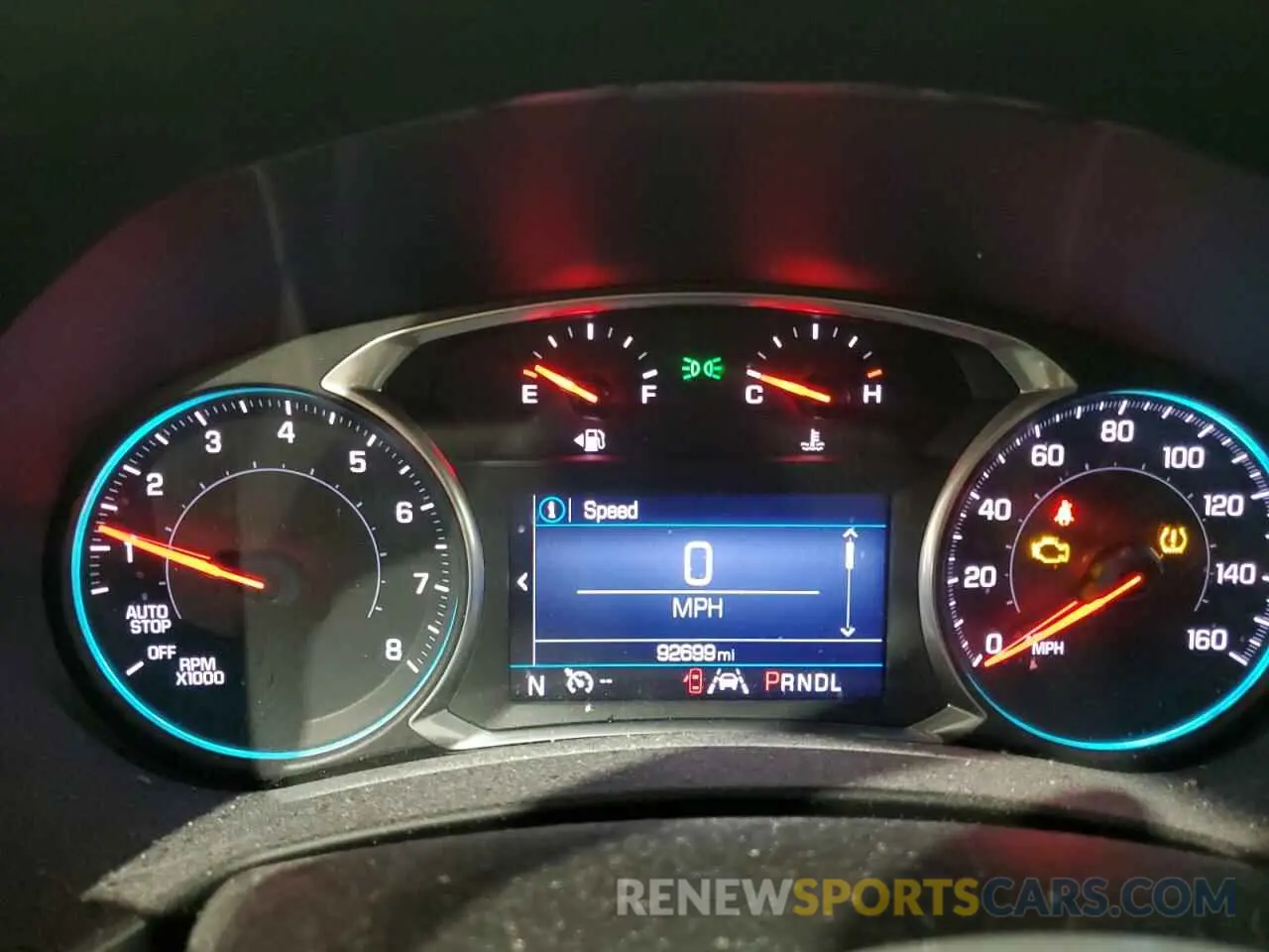 9 fotografías del automóvil dañado 3GNAXTEVXMS122649 CHEVROLET EQUINOX 2021