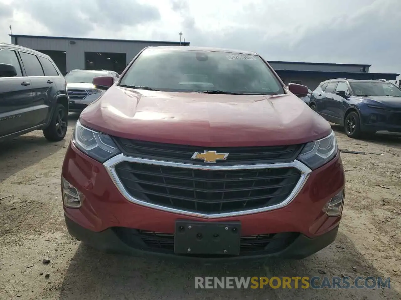 5 fotografías del automóvil dañado 3GNAXUEV0ML324643 CHEVROLET EQUINOX 2021
