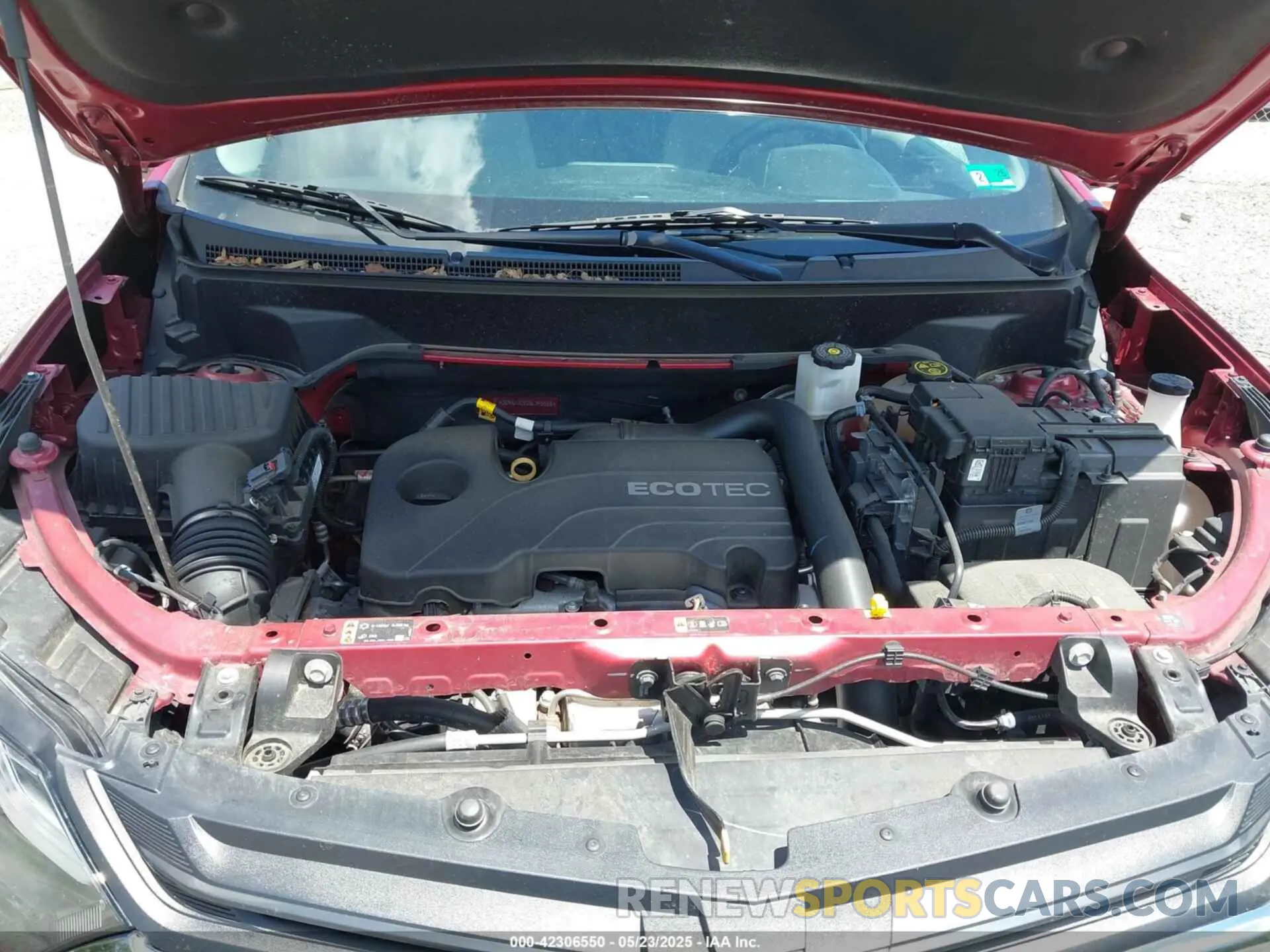 10 fotografías del automóvil dañado 3GNAXUEV0ML345556 CHEVROLET EQUINOX 2021