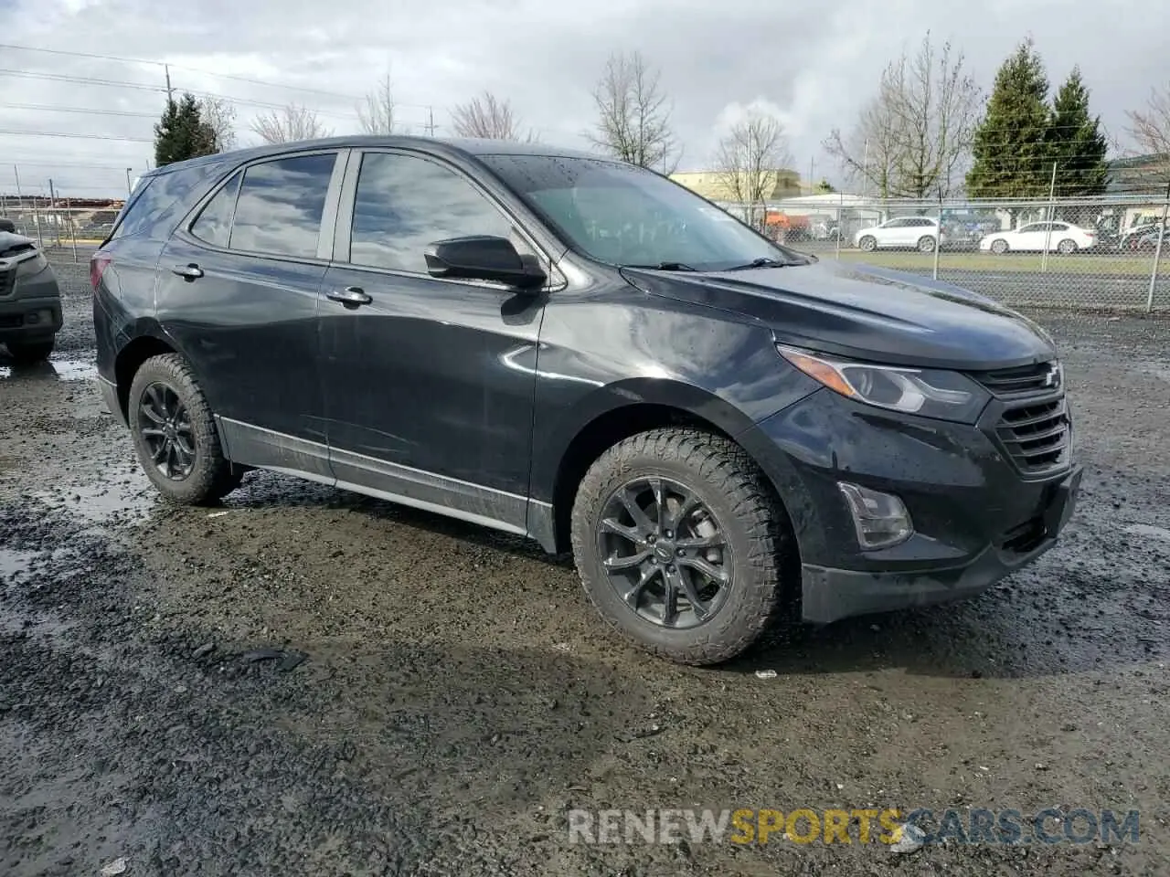 4 fotografías del automóvil dañado 3GNAXUEV0ML366438 CHEVROLET EQUINOX 2021