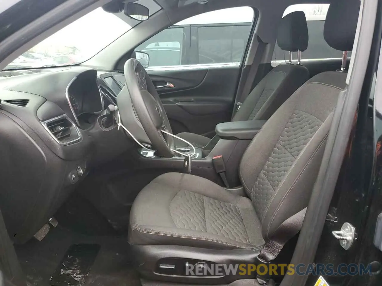 7 fotografías del automóvil dañado 3GNAXUEV0ML366438 CHEVROLET EQUINOX 2021
