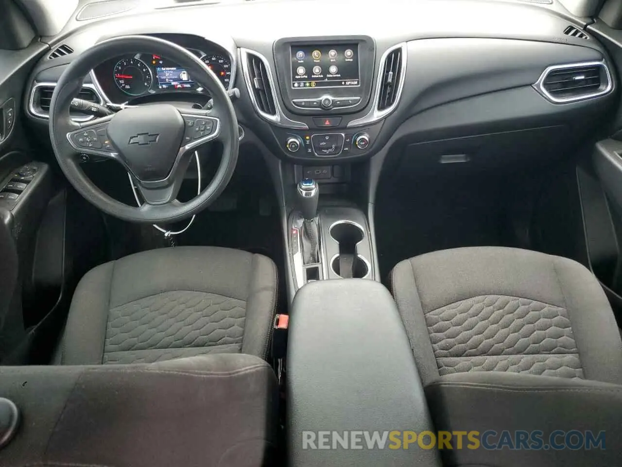 8 fotografías del automóvil dañado 3GNAXUEV0ML366438 CHEVROLET EQUINOX 2021