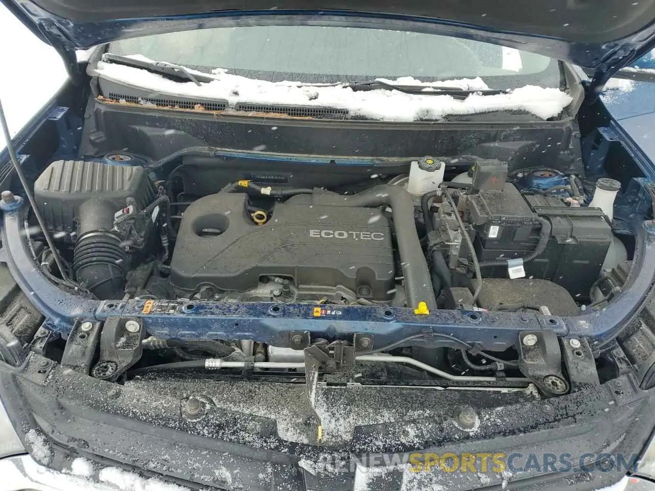 12 fotografías del automóvil dañado 3GNAXUEV0ML381926 CHEVROLET EQUINOX 2021