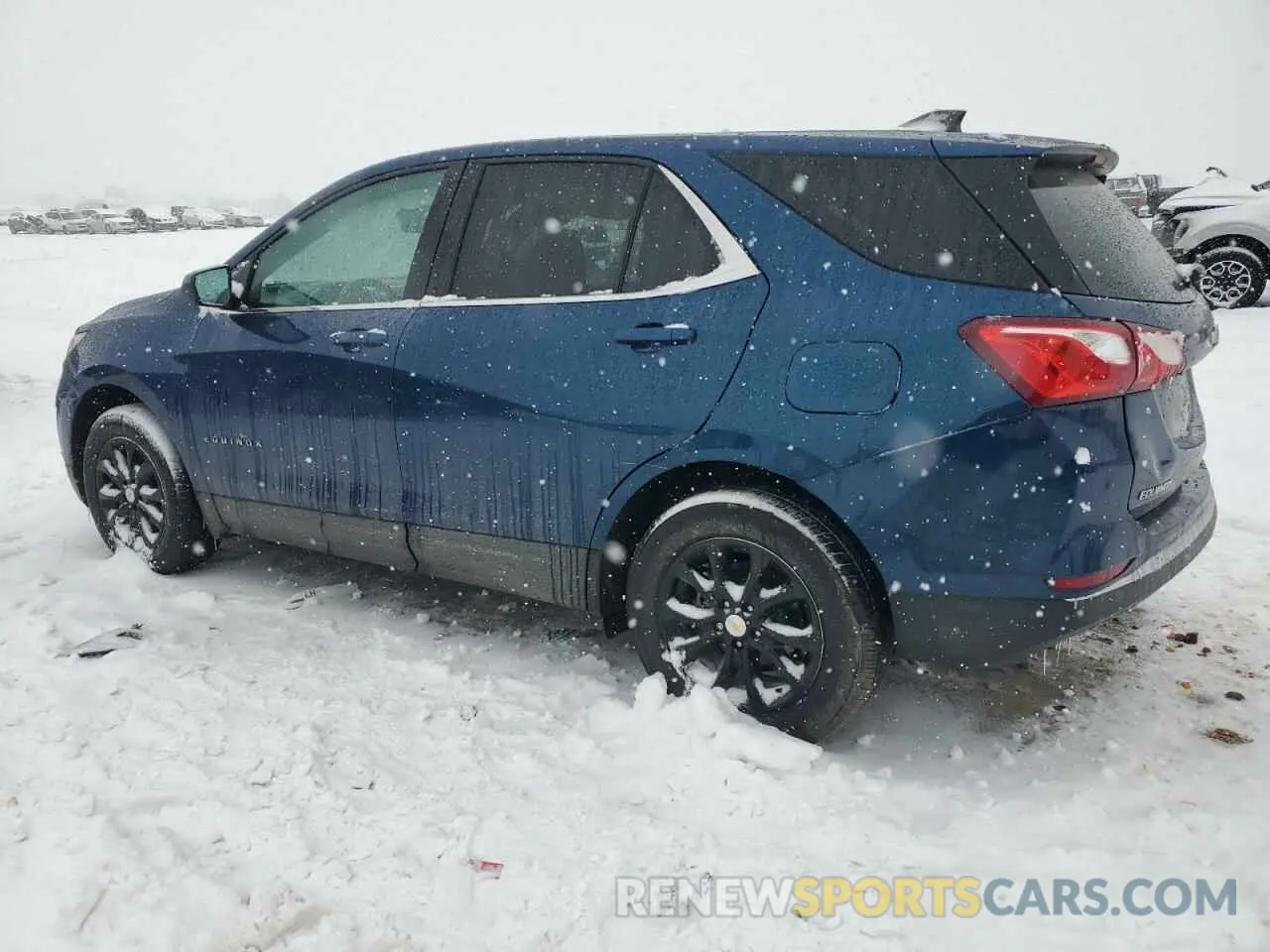 2 fotografías del automóvil dañado 3GNAXUEV0ML381926 CHEVROLET EQUINOX 2021