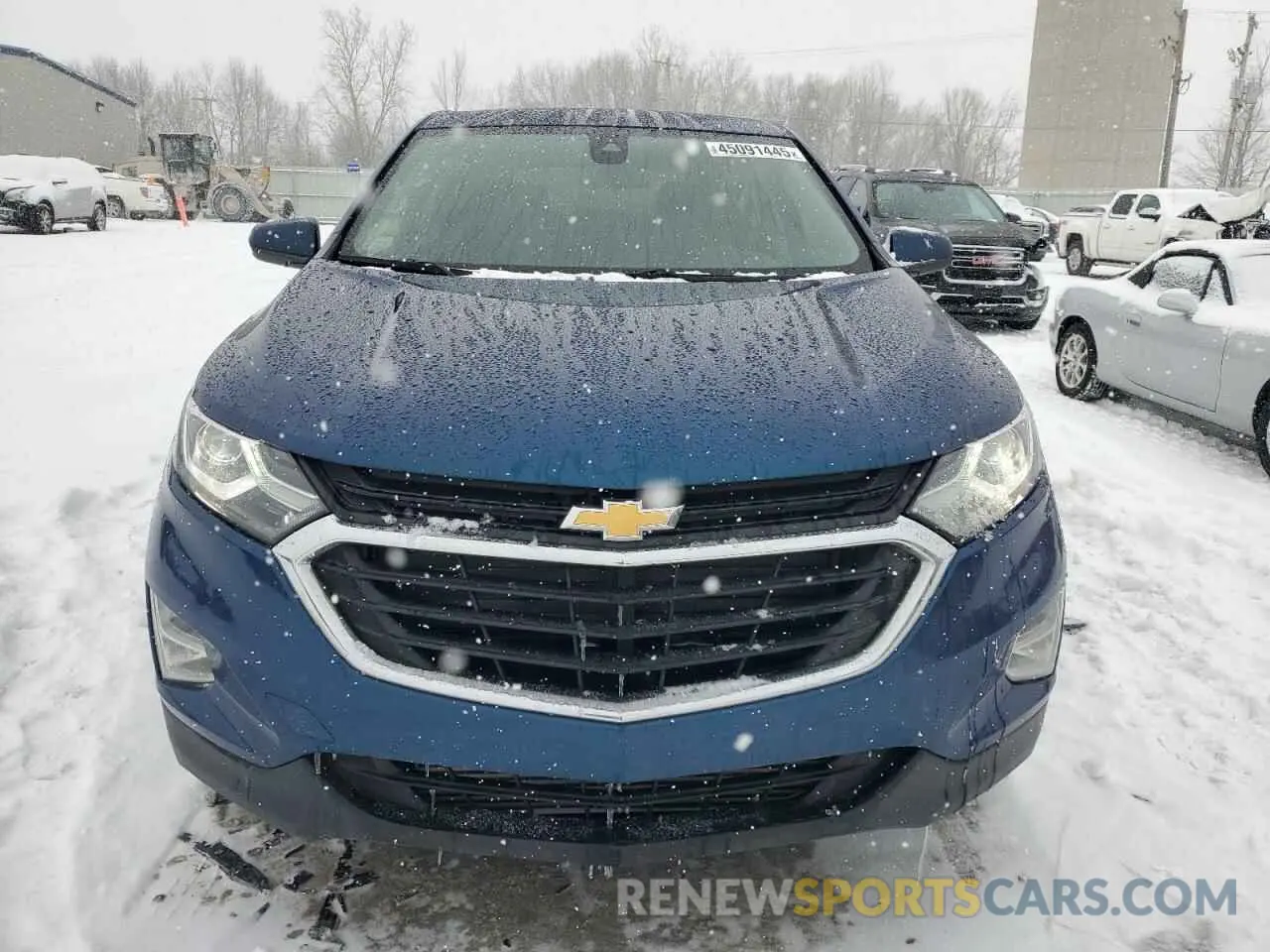 5 fotografías del automóvil dañado 3GNAXUEV0ML381926 CHEVROLET EQUINOX 2021