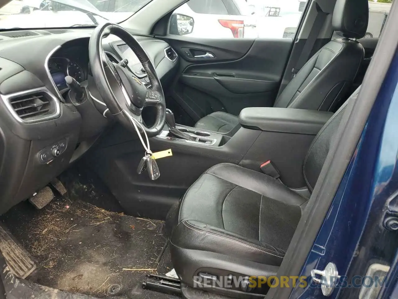 7 fotografías del automóvil dañado 3GNAXUEV0ML382381 CHEVROLET EQUINOX 2021