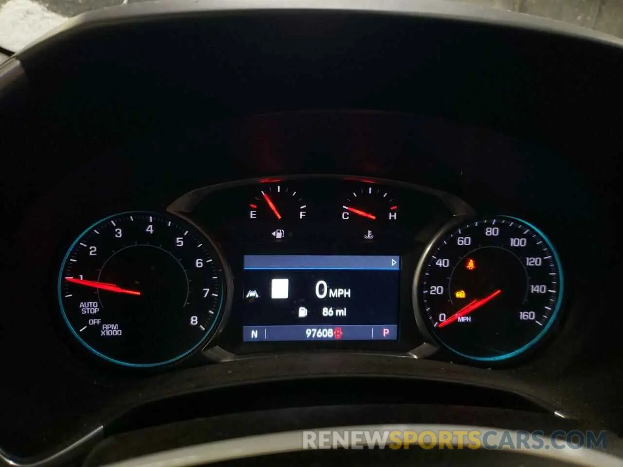9 fotografías del automóvil dañado 3GNAXUEV0MS128076 CHEVROLET EQUINOX 2021