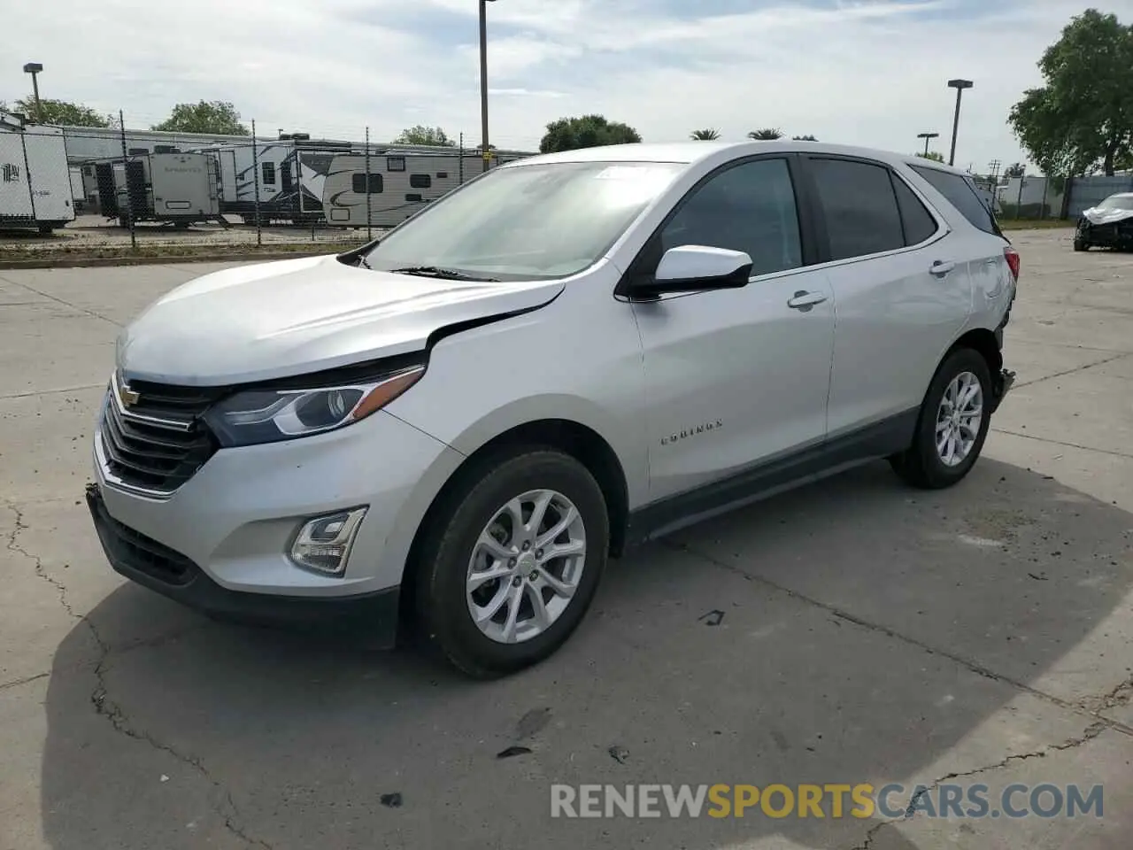 1 fotografías del automóvil dañado 3GNAXUEV0MS132189 CHEVROLET EQUINOX 2021
