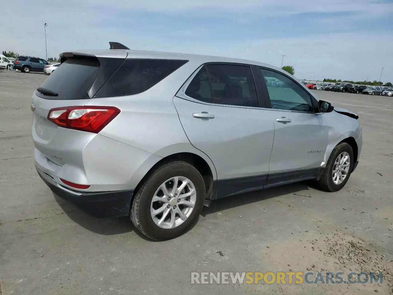 3 fotografías del automóvil dañado 3GNAXUEV0MS132189 CHEVROLET EQUINOX 2021