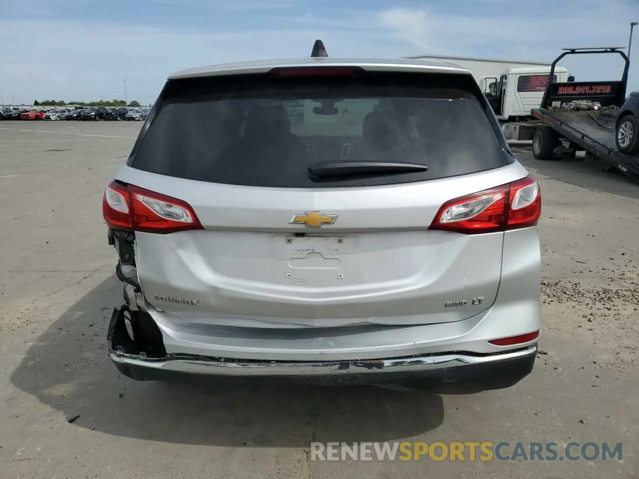 6 fotografías del automóvil dañado 3GNAXUEV0MS132189 CHEVROLET EQUINOX 2021