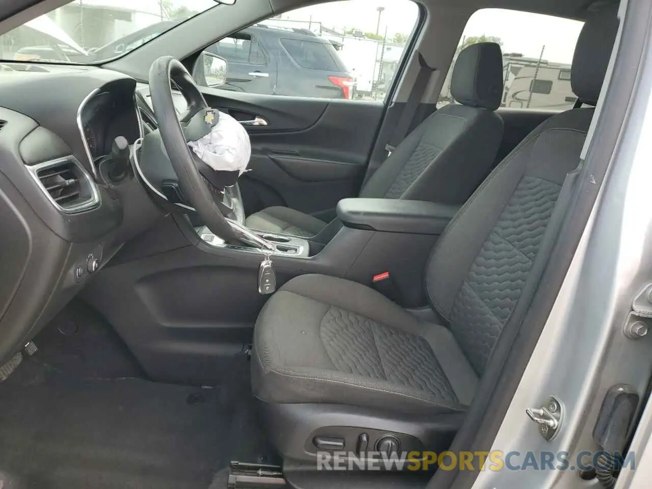 7 fotografías del automóvil dañado 3GNAXUEV0MS132189 CHEVROLET EQUINOX 2021