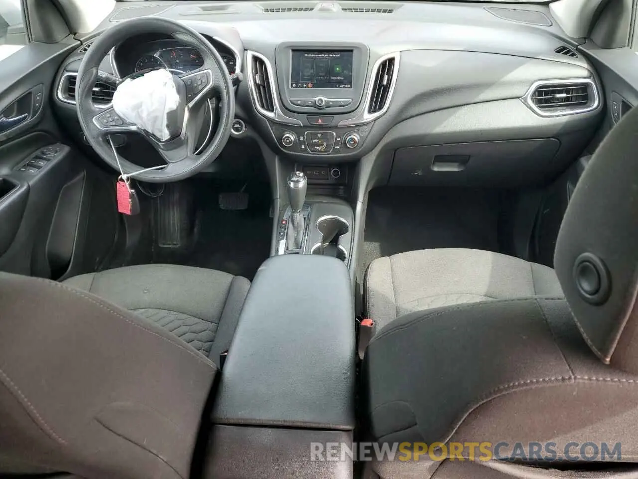 8 fotografías del automóvil dañado 3GNAXUEV0MS132189 CHEVROLET EQUINOX 2021