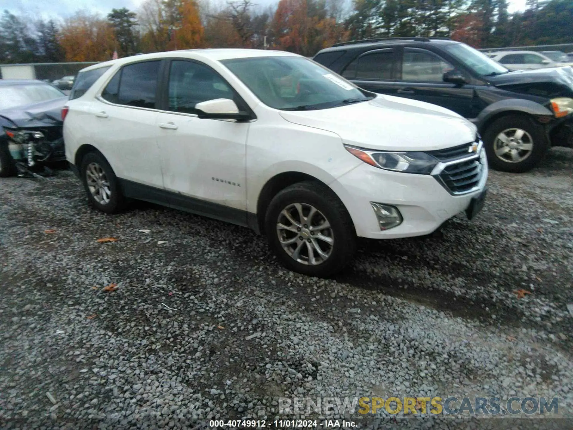 1 fotografías del automóvil dañado 3GNAXUEV0MS136453 CHEVROLET EQUINOX 2021