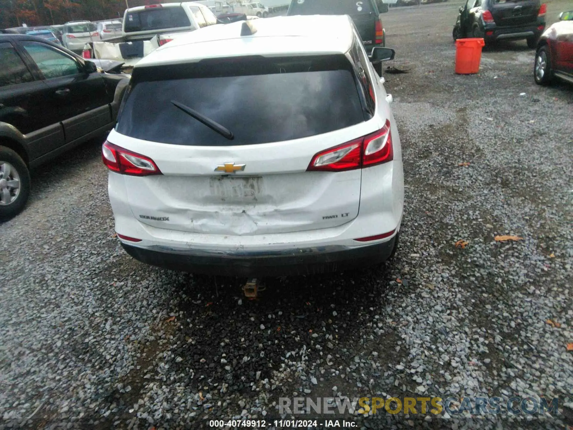16 fotografías del automóvil dañado 3GNAXUEV0MS136453 CHEVROLET EQUINOX 2021