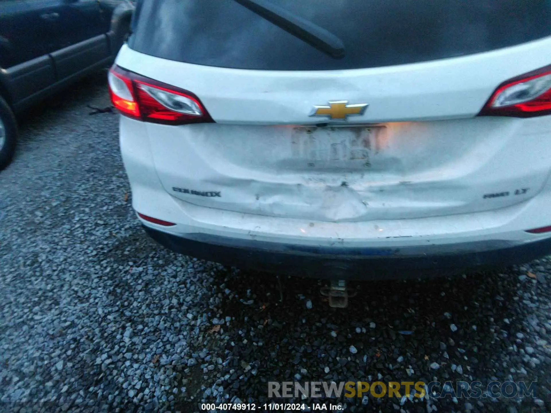6 fotografías del automóvil dañado 3GNAXUEV0MS136453 CHEVROLET EQUINOX 2021