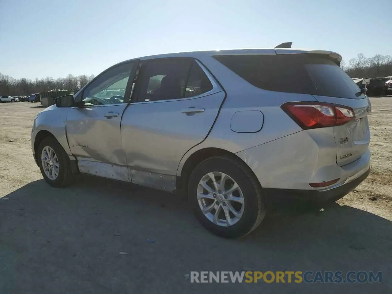 2 fotografías del automóvil dañado 3GNAXUEV0MS159683 CHEVROLET EQUINOX 2021