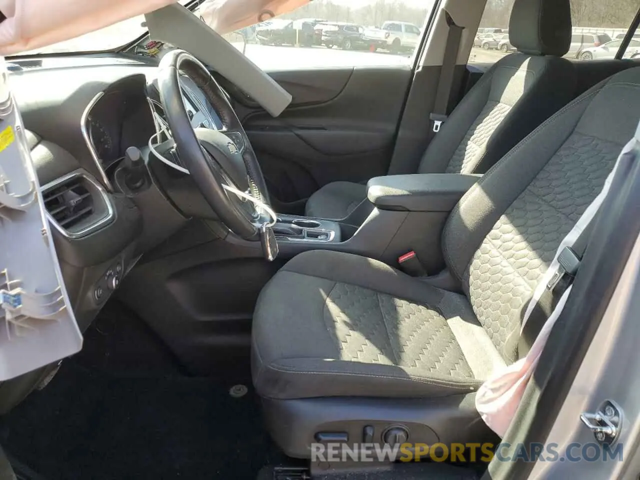 7 fotografías del automóvil dañado 3GNAXUEV0MS159683 CHEVROLET EQUINOX 2021