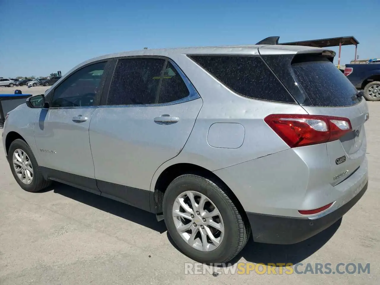 2 fotografías del automóvil dañado 3GNAXUEV0MS160011 CHEVROLET EQUINOX 2021