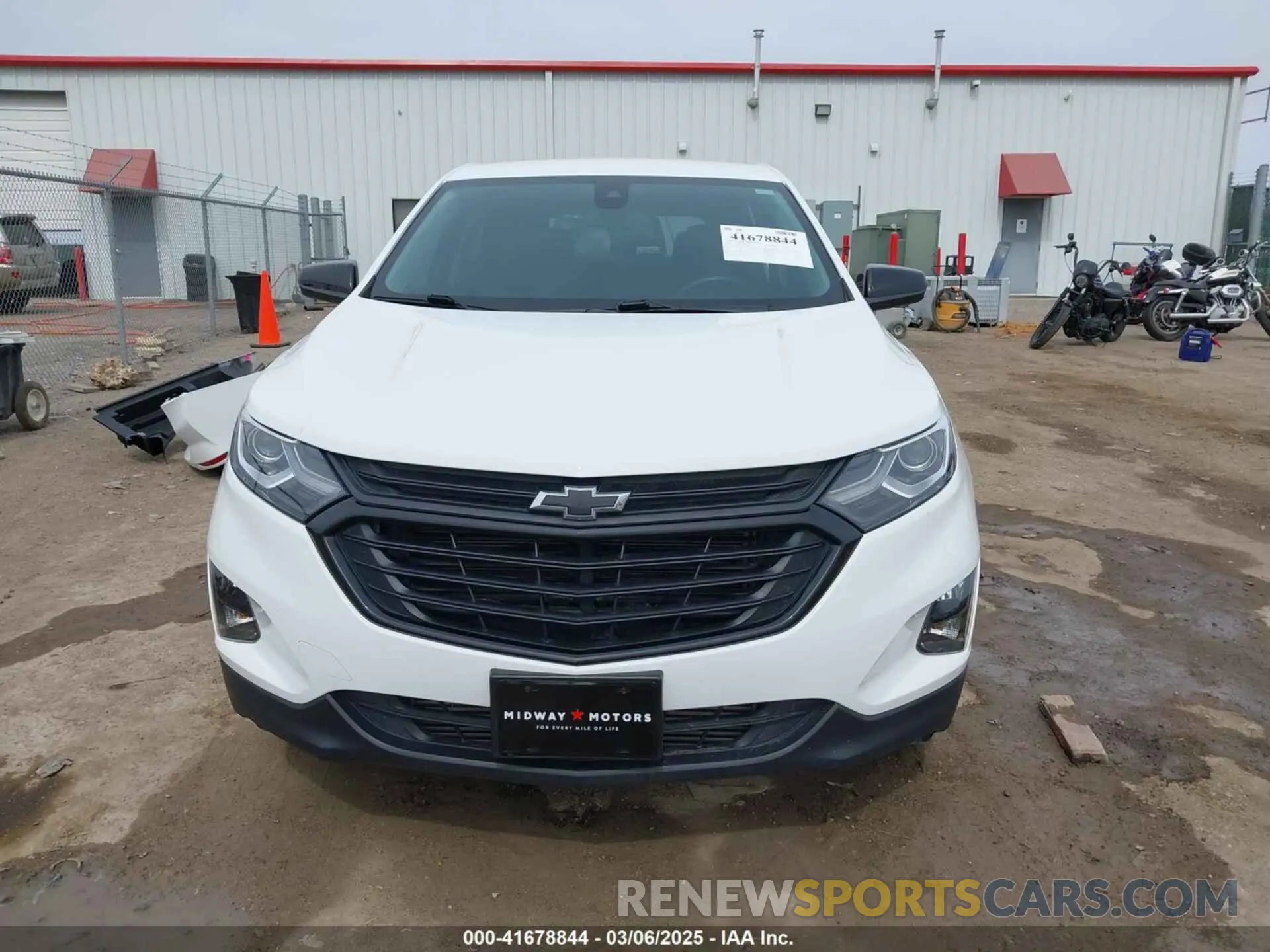 13 fotografías del automóvil dañado 3GNAXUEV0MS182932 CHEVROLET EQUINOX 2021