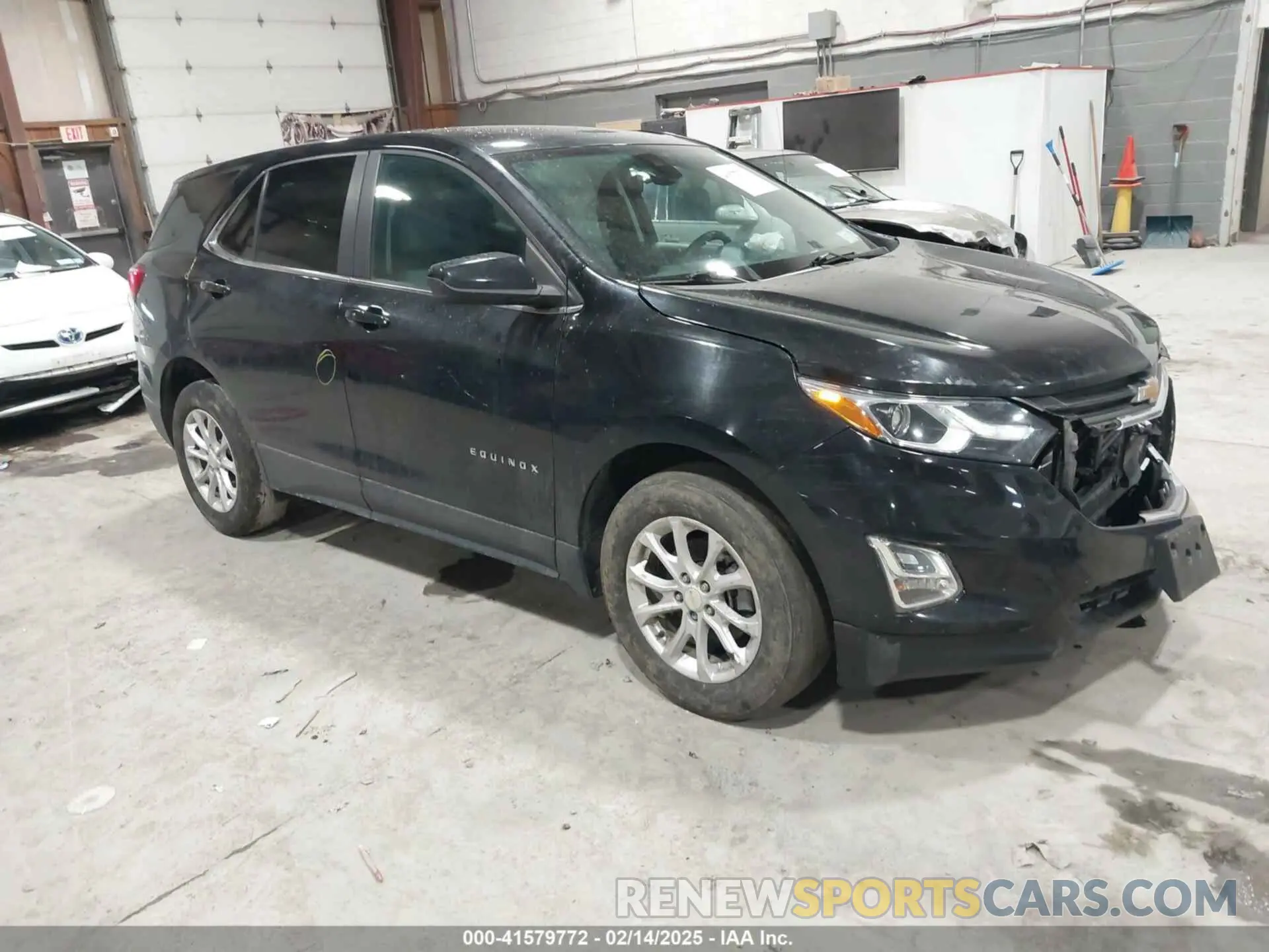 1 fotografías del automóvil dañado 3GNAXUEV1ML303834 CHEVROLET EQUINOX 2021