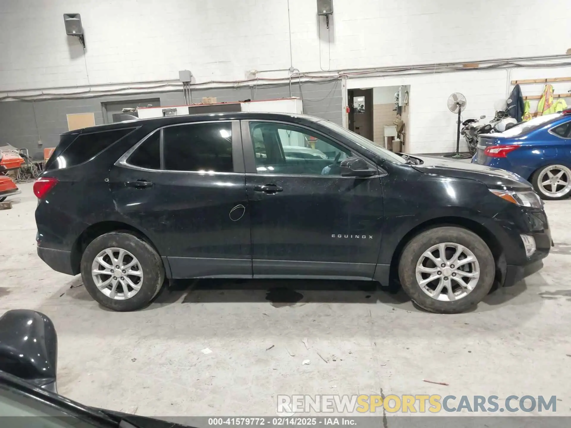 13 fotografías del automóvil dañado 3GNAXUEV1ML303834 CHEVROLET EQUINOX 2021
