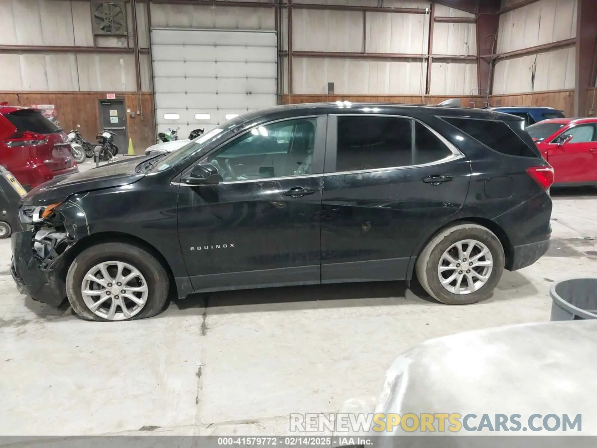 14 fotografías del automóvil dañado 3GNAXUEV1ML303834 CHEVROLET EQUINOX 2021