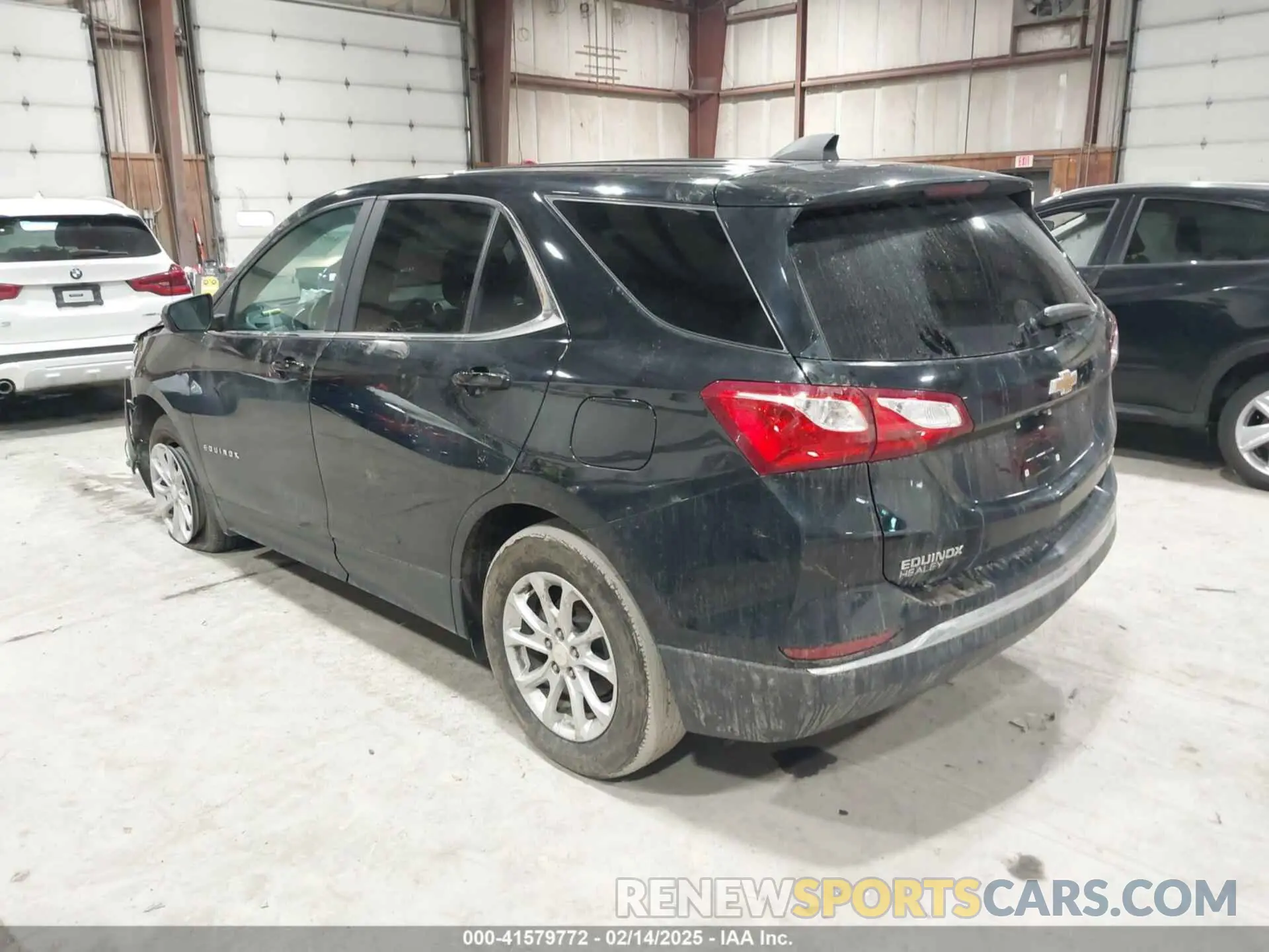3 fotografías del automóvil dañado 3GNAXUEV1ML303834 CHEVROLET EQUINOX 2021