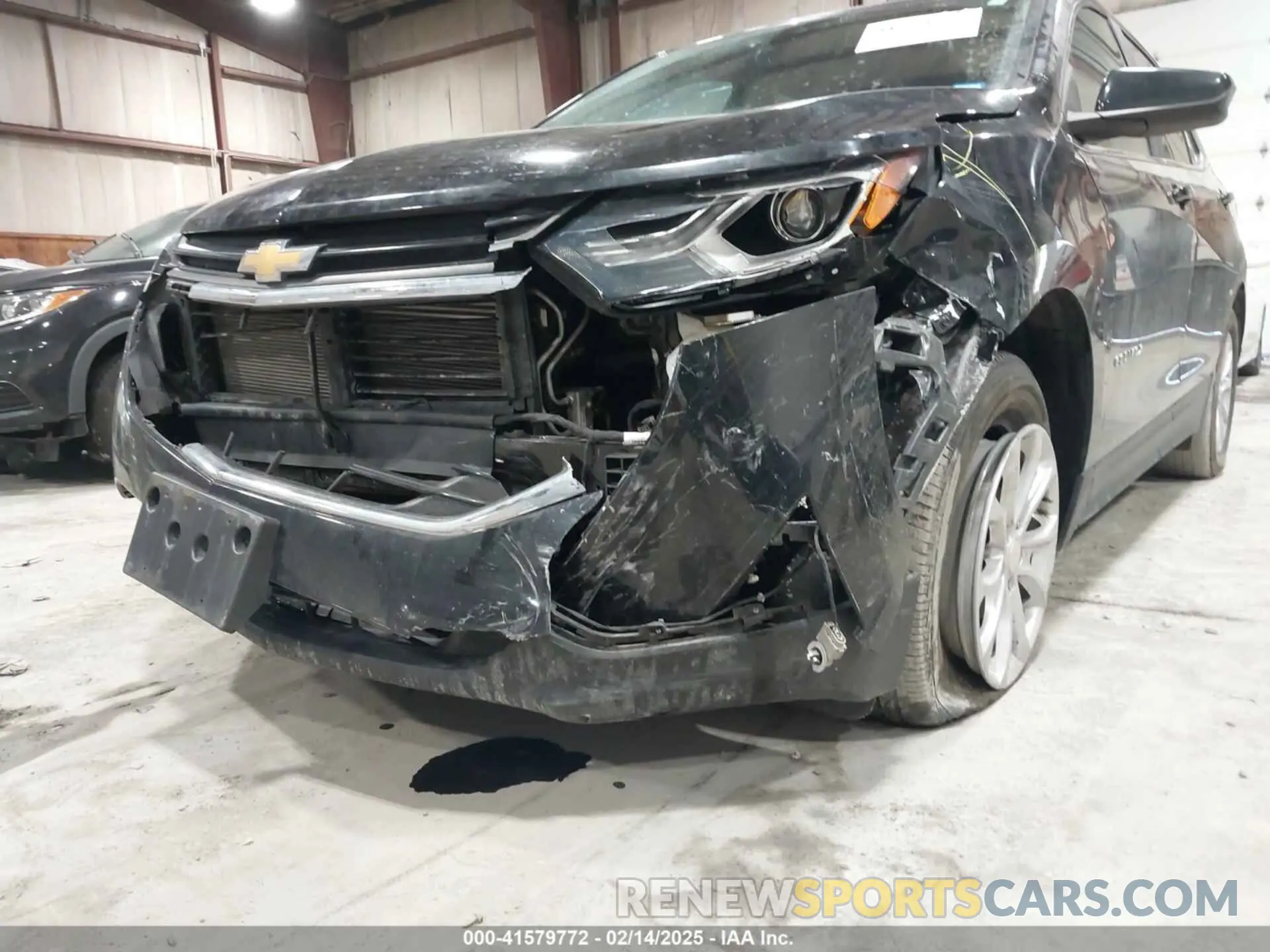 6 fotografías del automóvil dañado 3GNAXUEV1ML303834 CHEVROLET EQUINOX 2021