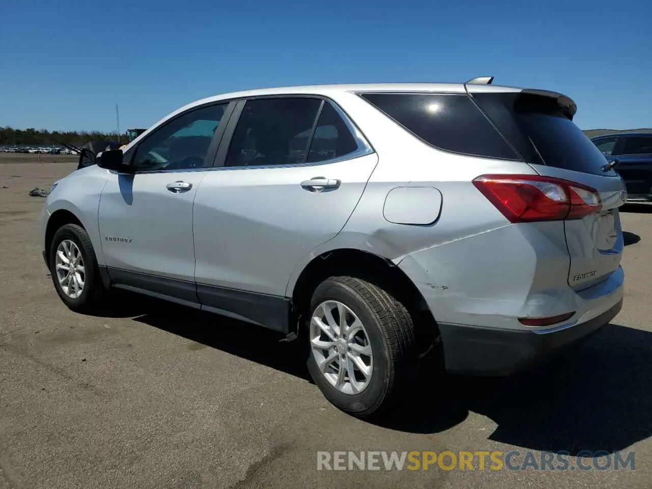 2 fotografías del automóvil dañado 3GNAXUEV1MS157456 CHEVROLET EQUINOX 2021