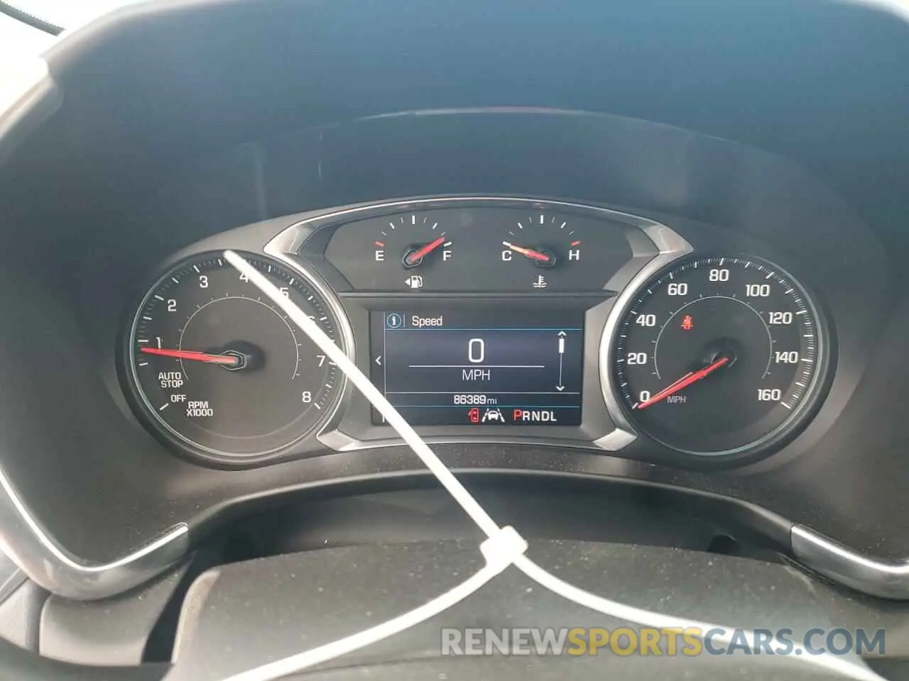 9 fotografías del automóvil dañado 3GNAXUEV1MS157456 CHEVROLET EQUINOX 2021