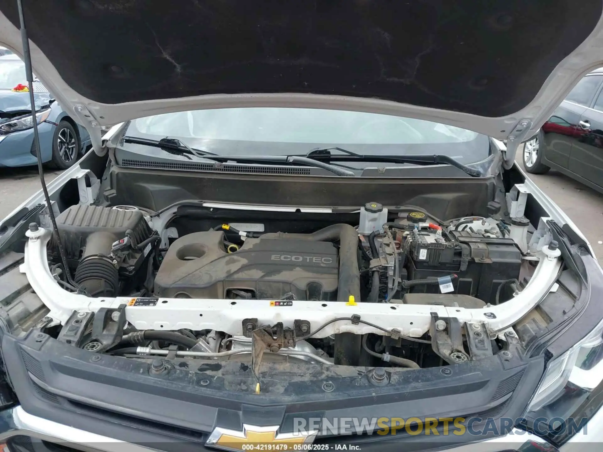 10 fotografías del automóvil dañado 3GNAXUEV1MS176153 CHEVROLET EQUINOX 2021